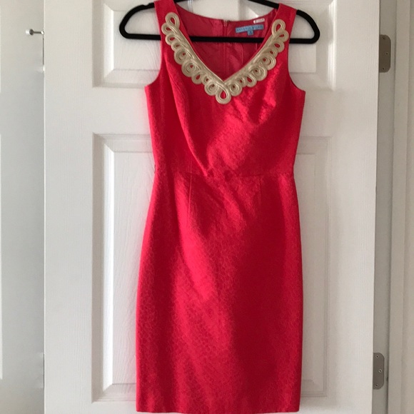 Antonio Melani Jacquard Textured Sheath dress - Picture 2 of 4